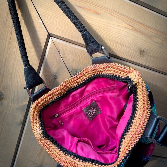 The Sak Rainbow Striped Crochet Purse - Picture 3 of 4